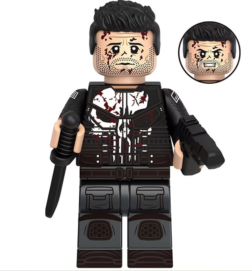 KoloToys Punisher Minifigure Superhero Minifigures