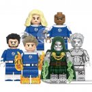 KoloToys The Fantastic Four: First Steps Minifigure Set Superhero Minifigures