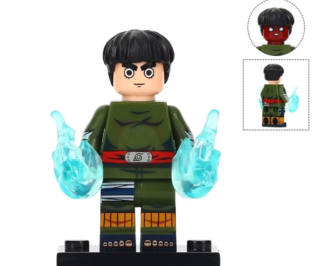 KoloToys Rock Lee Minifigure Superhero Minifigures
