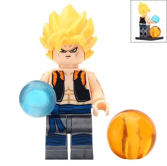 KoloToys Gogeta Minifigure Superhero Minifigures