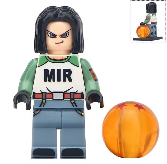 KoloToys Android 17 Minifigure Superhero Minifigures