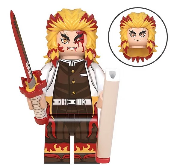 KoloToys Rengoku Minifigure Superhero Minifigures