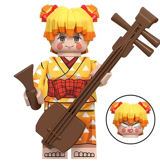 KoloToys Entertainment Zenitsu Minifigure Superhero Minifigures