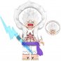 KoloToys Luffy Nika Gear 5 Minifigure (White) Superhero Minifigures
