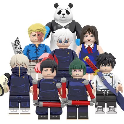 KoloToys Jujutsu Kaisen 0 Set Minifigure Superhero Minifigures