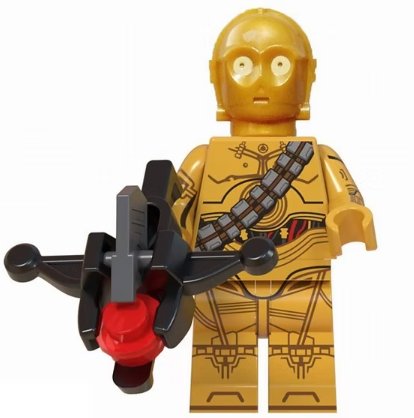 KoloToys C-3PO Minifigure Superhero Minifigures