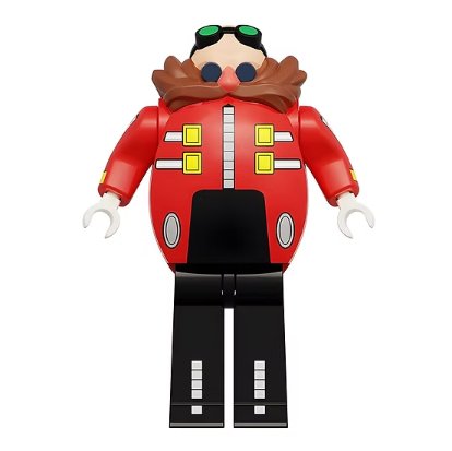 KoloToys Doctor Eggman Minifigure Superhero Minifigures