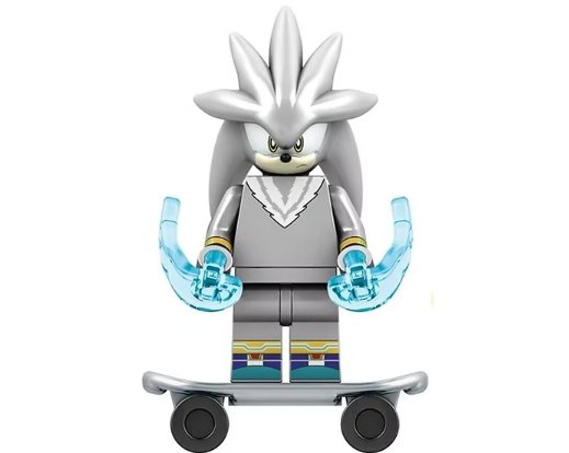 KoloToys Silver Minifigure Superhero Minifigures