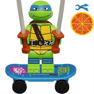 KoloToys Leonardo Minifigure Superhero Minifigures