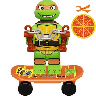 KoloToys Michaelangelo Minifigure Superhero Minifigures