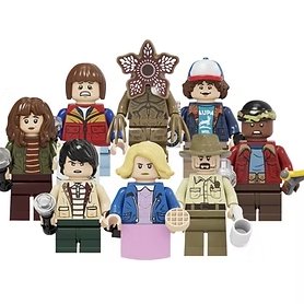 KoloToys Stranger Things 8 Set Minifigure Superhero Minifigures