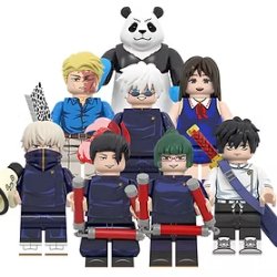 KoloToys Jujutsu Kaisen 0 Set Minifigures Superhero Minifigures