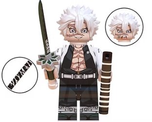 KoloToys Sanemi Shinazugawa Rare Minifigures Superhero Minifigures