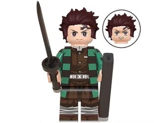 KoloToys Tanjiro Rare Minifigures Superhero Minifigures