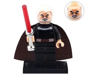 KoloToys Count Dooku Minifigure Superhero Minifigures