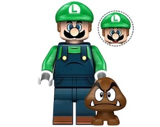 KoloToys Luigi Minifigure Superhero Minifigures