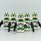 KoloToys 5x Horn Company Clone Trooper Star Wars The Clone Wars Phase 1 Minifigures