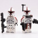KoloToys Phase 1 Clone Trooper Star Wars Attack of the Clones 1x Captain (Red)Minifigures