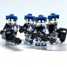 KoloToys Captain Rex and 501st Legion Clone Trooper Star Wars Clone 4 501st Heavy Minifigures