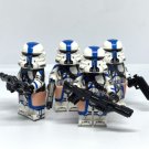 KoloToys Captain Rex and 501st Legion Clone Trooper Star Wars Clone 4 501st Airborne Minifigures