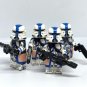KoloToys Captain Rex and 501st Legion Clone Trooper Star Wars Clone 4 501st Airborne Minifigures