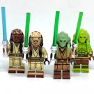KoloToys Jedi Knight Bundle Agen Kolar, Kit Fisto, Eeth Koth Minifigures