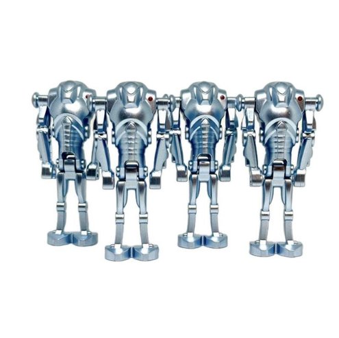 KoloToys Chromed Blue Super Battle Droid Minifigures