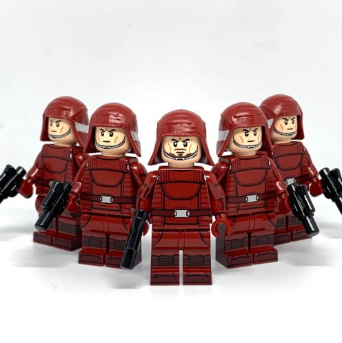 KoloToys Naboo Security Guard Star Wars Mandalorian Season 3 Appearance 5x Minifigures