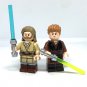 KoloToys Anakin Skywalker and Obiwan Kenobi Star Wars Attack of the Clones Minifigures
