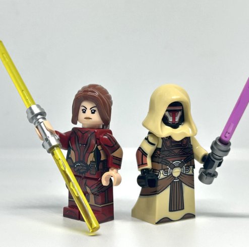 KoloToys Jedi Revan and Bastila Shan Star Wars The Old Republic Jedi Darth Revan Minifigures