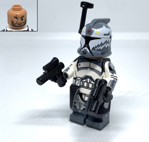 KoloToys Phase 1 Clone Trooper Star Wars Commander Wolffe Minifigures