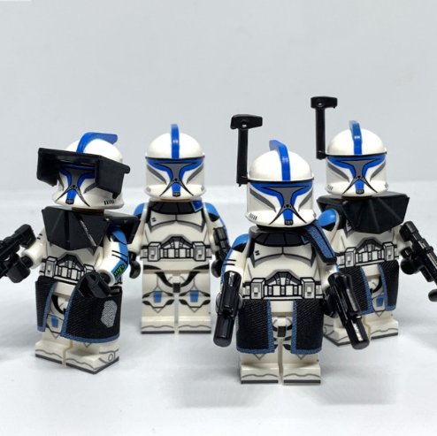 KoloToys Phase 1 Clone Trooper Star Wars 4x Muunilinst ARC Minifigures