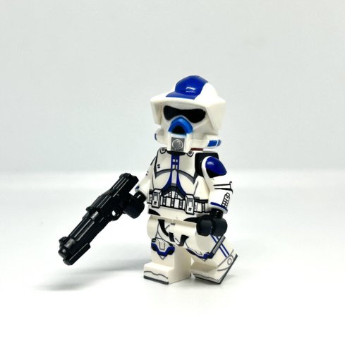 KoloToys 1x 501st ARF Trooper Star Wars Clone Troopers DC-15s Blasters Minifigures
