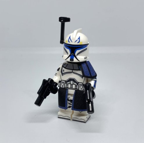 KoloToys Captain Rex Clone Trooper Star Wars The Clone Wars Phase 1 501st Standard Minifigure