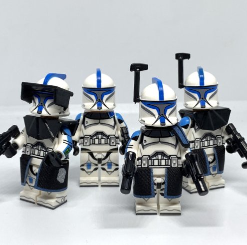KoloToys 4x Muunilinst ARC Trooper Star Wars The Clone Wars Clone Troopers Muunilinst 10Minifigure