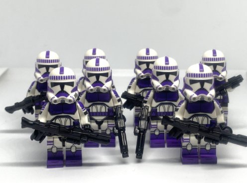 KoloToys 8 187th Clone Trooper Star Wars 187th Legion Clone Wars Minifigure