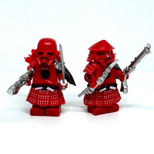 KoloToys Samurai x Star Wars Japan Style Stormtroopers Red Minifigure