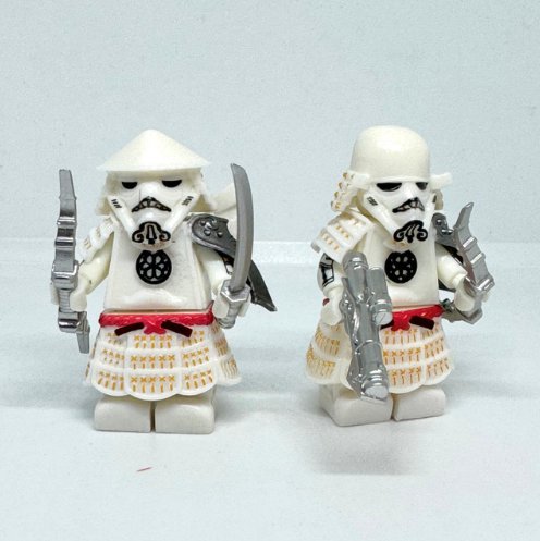 KoloToys Samurai x Star Wars Japan Style Stormtroopers White Minifigure