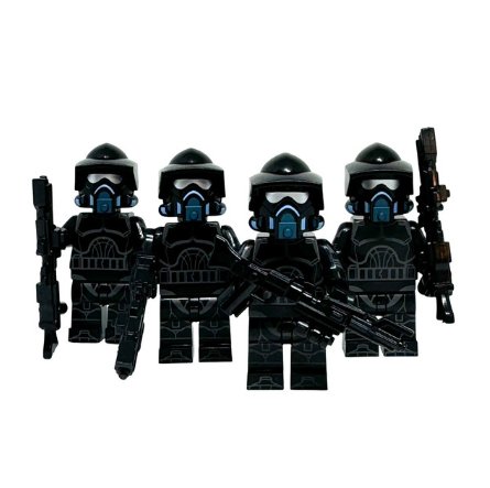 KoloToys 4x Clone Shadow ARF Trooper Star Wars Clone Trooper Minifigure