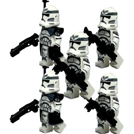 KoloToys 5x Clone Trooper Star Wars ARC Troopers Minifigure