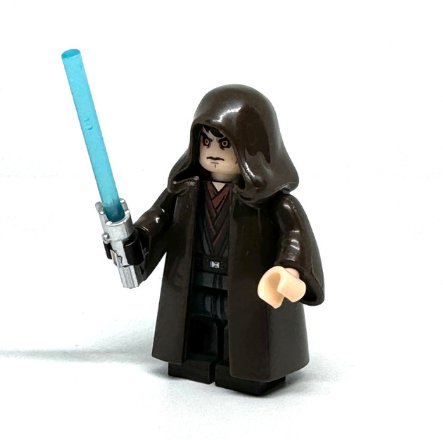 KoloToys Hooded Anakin Skywalker and Obiwan Kenobi Knight-Fall Vader Minifigure