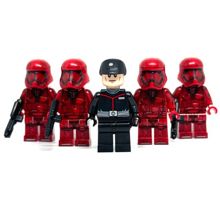 KoloToys Final Order Army Sith Trooper Stormtrooper Officer Seet of 5 Minifigure