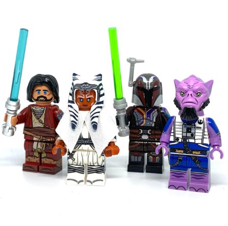 KoloToys Ahsoka Set Sabine Zeb Ezra Bridger Ahsoka Tano Star Wars Minifigure