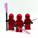 KoloToys Praetorian Guard Set of 3 Star Wars Red Guard Minifigure