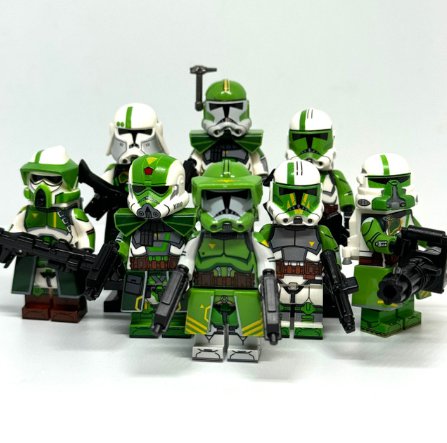 KoloToys Doom Squad Clone Trooper Pack of 8 Minifigure