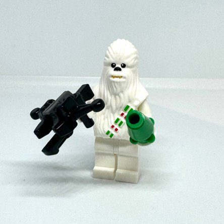 KoloToys White Chewbacca Holiday Wookie Minifigure