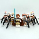 KoloToys 212th Legion Army Bundle Star Wars Commander Cody Obiwan Kenobi Clone Troopers Minifigure