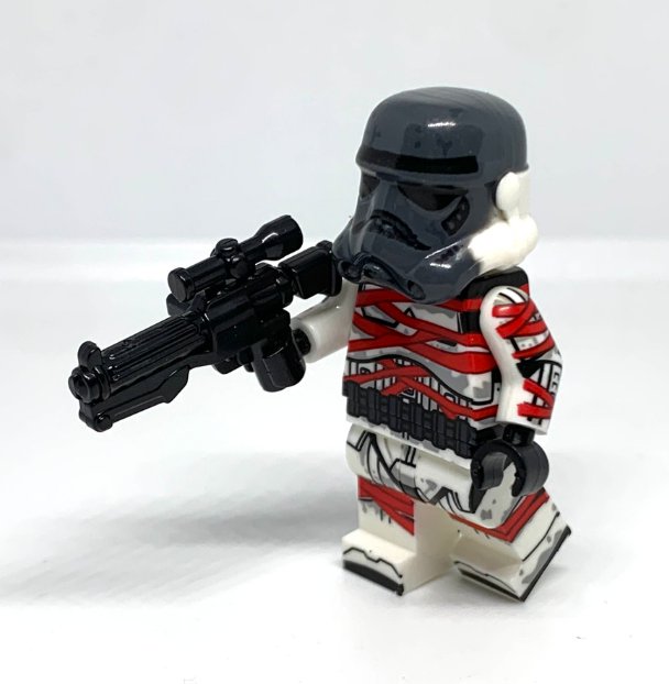 KoloToys Grey Night Trooper Minifigure Thrawn's Zombie Stormtrooper Minifigures