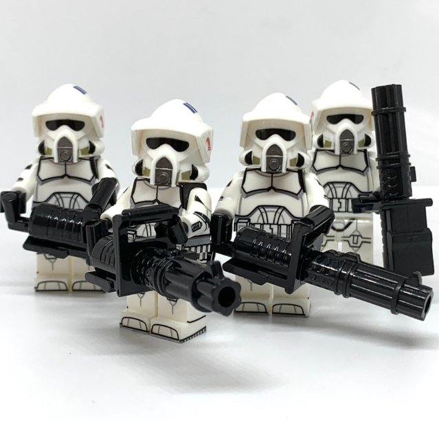 KoloToys 4x Ryloth ARF Trooper Minifigures Star Wars Lightning Squad Clone Troopers Minifigures