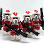 KoloToys 4x Coruscant Guard ARF Trooper Minifigures Star Wars Clone Shock Troopers Minifigures